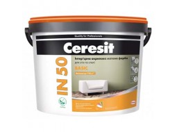 CERESIT IN-50 Фарба інтер'єрна акрилова матова (14 кг/10 л)