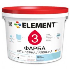 Element 3 Фарба інтер'єрна латексна (14 кг/10 л)