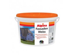 Alpina Expert Fassadenweiss B3 Фарба фасадна водно-дисперсійна (13,4 кг/9,4 л)
