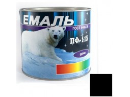 Емаль ПФ-115 чорна (2,8 кг)