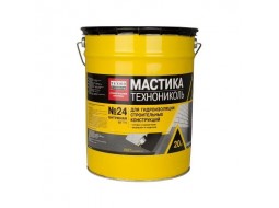 ТехноНІКОЛЬ № 24 МГТН Мастика гідроізоляційна Бітумна (20 кг)