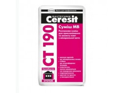 CERESIT CT-190 Клей для мінеральної вати (армування) (25 кг)