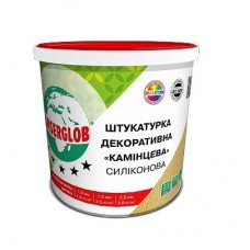 Anserglob Штукатурка декоративная «Камешковая» силиконовая зерно 1,5 мм Ginster 90 (25 кг)