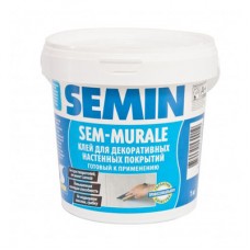 SEMIN SEM-MURALE ТМ Клей для стеклообоев и ткани готовый (10 кг)