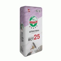 Шпаклівка фінішна Anserglob BCT-25 цементна біла (15 кг, 0,5-3 мм)